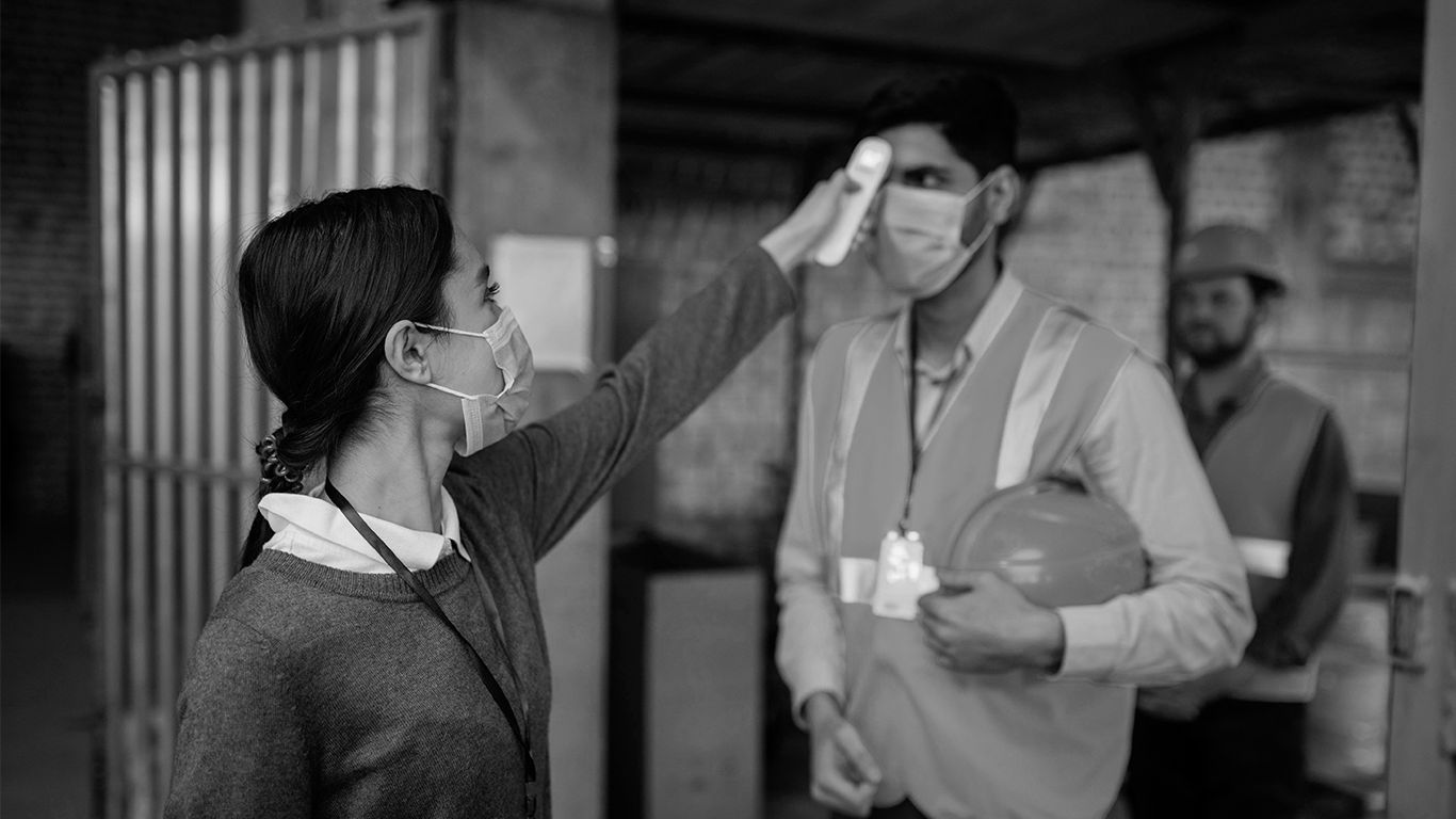 Evaluación de salud a un trabajador
